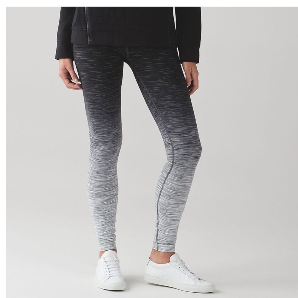 NWT Lululemon Wunder Under Hi-Rise Tight *Ombre Melange 31"